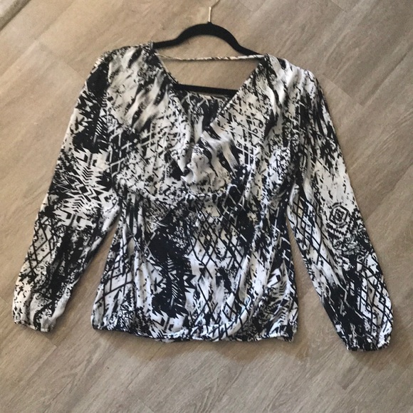 Drape Back Blouse - Picture 1 of 3